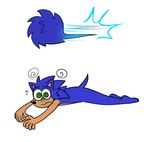 2_toes 5_fingers anthro black_eyebrows black_nose blue_body blue_fur bodily_fluids closed_frown dizzy dizzy_eyes eyebrows feet fingers frown fur green_eyes lying male male_anthro motion_lines mouth_closed nude_anthro nude_male on_front simple_background solo spin_dash sweat sweatdrop tan_body tan_inner_ear tan_skin toes unwell white_background beastofeuthanasia sega sonic_the_hedgehog_(series) sonic_the_hedgehog eulipotyphlan hedgehog mammal 2025 digital_drawing_(artwork) digital_media_(artwork) english_description flat_colors multiple_scenes