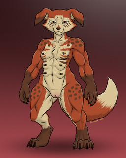 4_toes 6_breasts amber_eyes anthro barefoot biped blush body_blush breasts brown_nipples butt claws countershade_butt countershade_face countershade_fur countershade_legs countershade_neck countershade_tail countershade_torso countershading feet female fingers fur genitals gloves_(marking) gym humanoid_genitalia humanoid_vulva leg_markings looking_at_viewer markings multi_breast multicolored_body multicolored_fur multicolored_tail multiple_piercings muscular muscular_anthro muscular_female nipple_piercing nipples nude orange_body orange_fur piercing simple_background small_breasts smile socks_(marking) solo spots spotted_body spotted_fur spotted_markings standing supernumerary_breasts tail teeth thick_thighs toes vulva vulva_blush dawnlux blizzard_entertainment warcraft canid canine fox mammal vulpera 4:5 digital_media_(artwork)