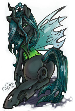 2014 anus black_body butt changeling female feral friendship_is_magic green_eyes hair long_hair my_little_pony plain_background queen_chrysalis_(mlp) skuttz solo white_background wings
Rating: Explicit
Score: 11
User: Skuttz
Date: April 17, 2014