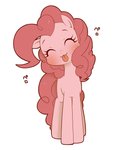 blep blush eyes_closed female feral hair long_hair pink_hair simple_background solo tongue tongue_out umeguru friendship_is_magic hasbro my_little_pony pinkie_pie_(mlp) earth_pony equid equine horse mammal pony 2014