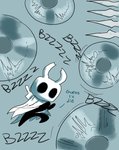 buzzsaw male simple_background solo 60percentscalie guess_i'll_die hollow_knight team_cherry the_knight_(hollow_knight) arthropod humanoid insect vessel_(species) featureless_(disambiguation) comment_chain meme