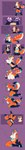 anthro ass_growth big_breasts blue_body blue_fur breast_growth breasts clothed clothing confusion female fog fur gender_transformation growth hand_on_crotch happy kneeling male mtf_transformation nipple_outline orange_body orange_fur partially_clothed pawpads purple_eyes purple_insides purple_mouth purple_pawpads purple_tongue solo surprised_expression thick_thighs tongue tongue_out transformation unusual_insides white_body white_fur nolidae canid canine fox mammal absurd_res colored hi_res long_image sequence tall_image