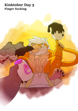 anthro armor baby_powder balls bodily_fluids diaper diaper_change duo erection genital_fluids genitals holding_tail humanoid_genitalia humanoid_penis hypnosis leaking_precum male mind_control penis precum ringed_eyes solo_focus spread_legs spreading sucking tail text thumb_suck leoniro_the_inklion felid lion mammal pantherine absurd_res english_text hi_res