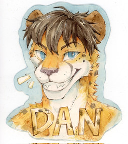 anthro blue_eyes brown_hair cheek_tuft facial_tuft front_view fur glistening glistening_eyes grin hair looking_at_viewer male markings neck_tuft nude orange_body orange_fur pupils short_hair simple_background slit_pupils smile solo spots spotted_body spotted_fur tuft unsigned white_body white_fur akatan_art cheetah felid feline mammal bust_portrait hi_res portrait traditional_media_(artwork)