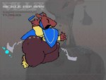 anthro big_butt blue_clothing bottom_heavy brown_body brown_ears brown_fur butt clothing female female_anthro fur huge_butt hyper hyper_butt motion_lines open_mouth sickle solo sprite_animation sprite_art teeth thick_thighs wide_hipped_anthro wide_hipped_female jg_genesiskeys villa_(jg_genesiskeys) capybara caviid mammal rodent 2023 animated