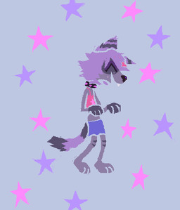 3_frame_animation alternative_fashion anthro blue_bottomwear blue_clothing blue_skirt bottomwear clothing collar crop_top dancing female fur grey_body grey_fur open_mouth open_smile pink_clothing pink_crop_top pink_shirt pink_topwear scene_(fashion) shirt skirt smile solo spiked_collar spikes star striped_ears topwear demensa canid canine canis mammal wolf 2024 animated digital_media_(artwork) full-length_portrait hi_res loop pixel_(artwork) portrait