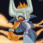 big_breasts breast_expansion breast_squish breasts expansion female grim hair hair_hand holding_breast huge_breasts humanoid_pointy_ears nipple_outline not_furry orange_hair pointy_ears red_eyes solo squish surprise thefuckingdevil nintendo the_legend_of_zelda twilight_princess midna humanoid twili 1:1 2007 aliasing cel_shading digital_drawing_(artwork) digital_media_(artwork) low_res shaded