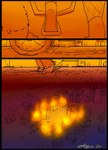 anthro burning_building church female feral field fire forest group kidnapping male male/female plant saddle stealing tree village wheat windmill privvys-art keta_(privvy) canid canine canis fox mammal red_fox reptile scalie silver_fox true_fox wolf absurd_res comic hi_res