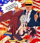 accipitrid accipitriform american_flag avian beak bestiality bird biting_political_commentary blush braviary breasts clothed clothing donald_trump duo eagle english_text feathered_wings feathers female female_on_feral female_penetrated feral feral_penetrating feral_penetrating_human fireworks flag generation_5_pokemon genitals hair hi_res human human_on_feral human_penetrated humor interspecies joke lol_comments long_hair male male/female male_on_human male_penetrating male_penetrating_female mammal maple_leaf nintendo nipples open_mouth penetration penis pokemon pokemon_(species) pokephilia politics pussy raitvisualworks sex smile text tongue trainer_iris united_states_of_america vaginal where_is_your_god_now why wings yelling