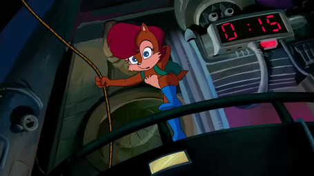 anthro backpack blinking blue_eyes boots boots_only breast_jiggle breasts butt clothing female footwear footwear_only jiggling mostly_nude mostly_nude_female on_model pointy_ears power_ring prick_ears robotropolis rope scut_tail shoes short_tail small_breasts solo tail technology throwing timer pesky-pincushion sega sonic_the_hedgehog_(satam) sonic_the_hedgehog_(series) sally_acorn chipmunk ground_squirrel mammal rodent sciurid 16:9 2d_animation animated frame_by_frame no_sound short_playtime webm widescreen