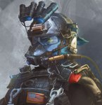 american_flag armor headgear helmet male mask medical_instrument night_vision_goggles officer oxygen_mask scientific_instrument solo visor archermagnum discordnight canid canine canis mammal wolf absurd_res hi_res