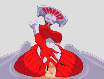 bodily_fluids duo erection female genitals human_penetrating male male/female nipples nude penetration penis mrbroomstic_(artist) doom_(series) id_software microsoft demon human humanoid mammal monster monstrous_humanoid summoner_(doom) absurd_res hi_res