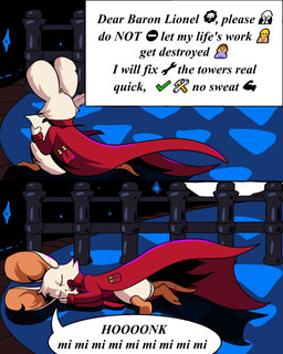 anthro big_ears clothing emoji female flowing_clothing lying night sitting sleeping snoring solo tail wind writing_text noe_meows mina_the_hollower yacht_club_games mina_(mina_the_hollower) mammal mouse murid murine rat rodent 4:5 hi_res