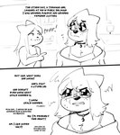 2_panel_comic anthro bodily_fluids choker clothing eyewear female frustrated gesture glasses hand_gesture inner_monologue jacket jewelry mockery mocking necklace pfft pointing pointing_at_another shirt solo tank_top tears text thinking topwear anaugi nuggy_(anaugi) badger mammal mustelid musteline 2024 black_and_white comic english_text hi_res monochrome trans_(lore) trans_woman_(lore)