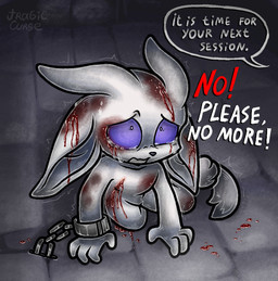 ambiguous_gender anthro begging_for_mercy biped blood blood_on_face blue_sclera bodily_fluids bruised constricted_pupils crying exclamation_point gore high-angle_view motion_lines offscreen_character prisoner pupils shackled_wrists shaking small_pupils solo speech_bubble tears tears_of_pain text torture white_body wounded tragiccurse microsoft ori_(series) xbox_game_studios ori_(ori) guardian_spirit 2025 digital_drawing_(artwork) digital_media_(artwork) english_description english_text signature story story_in_description