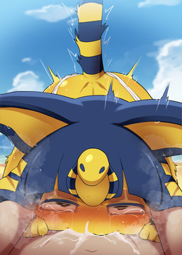 ambiguous_gender anthro anthro_penetrated bangs blue_ears blue_hair blush blush_lines bodily_fluids cum cum_from_mouth cum_from_nose cum_in_mouth cum_in_nose cum_inside day deep_throat detailed_background duo fellatio female female_on_human female_penetrated first_person_view fur genital_fluids hair human_on_anthro human_penetrating human_penetrating_anthro interspecies leaking_cum male male/female male_on_anthro male_penetrating male_penetrating_female markings oral oral_penetration orgasm outside penetration penile sex striped_markings striped_tail stripes tail tail_markings tears text uraeus yellow_body yellow_fur yellow_inner_ear young young_ambiguous young_anthro dagasi animal_crossing nintendo ankha_(animal_crossing) domestic_cat felid feline felis human mammal 2022 hi_res translated adult_(lore) female_(lore)