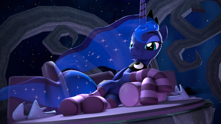 clothing eyeshadow female feral fog folded_wings footwear furniture hooves horn looking_at_viewer lying makeup night on_side pillow regalia shoes sky smile smiling_at_viewer socks sofa solo star underhoof wings montaraz13 friendship_is_magic hasbro my_little_pony mythology princess_luna_(mlp) equid equine horse mammal mythological_creature mythological_equine pony winged_unicorn 16:9 3d_(artwork) alternate_version_at_source digital_media_(artwork) hi_res source_filmmaker_(artwork) widescreen