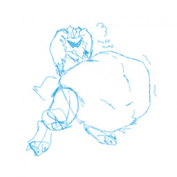 abdominal_bulge anthro armpit_hair belly big_belly body_hair breath facial_piercing hands_behind_head happy_trail huge_belly hyper hyper_belly male muscular nose_piercing panting paws piercing rumbling_stomach septum_piercing solo vore chocopaws2 mythology canid canine mammal mythological_canine mythological_creature werecanid werecanine werecreature werewolf 1:1 2022 digital_media_(artwork) hi_res monochrome sketch