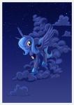 2014 equine female feral friendship_is_magic horn horse mammal my_little_pony mysticalpha night pony princess_luna_(mlp) sky solo winged_unicorn wings
Rating: Safe
Score: 11
User: Robinebra
Date: April 22, 2014
