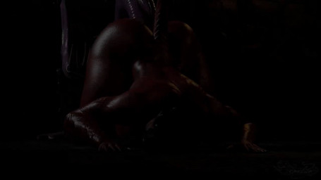 anal anal_penetration ass_up audible_ejaculation big_breasts big_butt bodily_fluids breasts butt cum cum_inside duo female genital_fluids horn humanoid_pointy_ears interspecies male male/female moan muscular muscular_female oral orgasm penetration pointy_ears questionable_consent red_body rimming sex sharp_teeth tail teeth thick_thighs tongue tongue_out wide_hips semelion doublenyl_(modeler) baldur's_gate baldur's_gate_3 larian_studios karlach humanoid mimic mimic_chest tiefling 16:9 3d_(artwork) 3d_animation animated digital_media_(artwork) high_framerate long_playtime sound webm widescreen