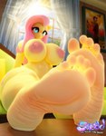 anthro big_breasts biped blush breasts embarrassed feet female female_anthro foot_fetish foot_focus huge_breasts humanoid_feet nipples nude plantigrade soles solo wide_hipped_female wide_hips wings wrinkled_feet wrinkles conditional_dnp snuddy friendship_is_magic hasbro my_little_pony mythology fluttershy_(mlp) equid equine mammal mythological_creature mythological_equine pegasus 3d_(artwork) absurd_res digital_media_(artwork) hi_res huge_filesize