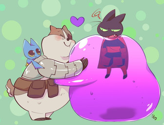 1218hara 2019 <3 adorabat anthro badger badgerclops belly black_fur blue_body blush chiropteran domestic_cat eye_patch eyewear felid feline felis fur group hug male mammal mao_mao mao_mao_heroes_of_pure_heart mustelid musteline overweight overweight_male white_fur
Rating: Safe
Score: 0
User: mapachito
Date: August 17, 2019 1218hara 2019 <3 adorabat anthro badger badgerclops belly black_fur blue_body blush chiropteran domestic_cat eye_patch eyewear felid feline felis fur group hug male mammal mao_mao mao_mao_heroes_of_pure_heart mustelid musteline overweight overweight_male white_fur
Rating: Safe
Score: 0
User: mapachito
Date: August 17, 2019
