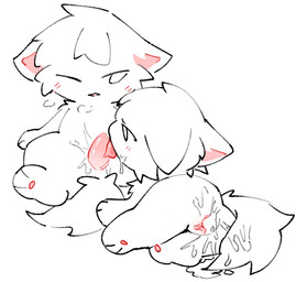 after_vaginal bodily_fluids butt cheek_tuft cum cum_in_vagina cum_inside cum_on_butt cum_on_tail duo facial_tuft female female_feral female_on_feral feral front_view fur fur_tuft genital_fluids genitals half-closed_eyes head_tuft licking looking_at_another looking_at_partner male male/female male_feral male_on_feral monotone_body monotone_fur narrowed_eyes one_eye_closed oral paws penile penis penis_lick quadruped rear_view saliva sex simple_background tail tongue tuft white_background white_body white_fur kirichiiii felid feline mammal 2024 digital_drawing_(artwork) digital_media_(artwork) spot_color
