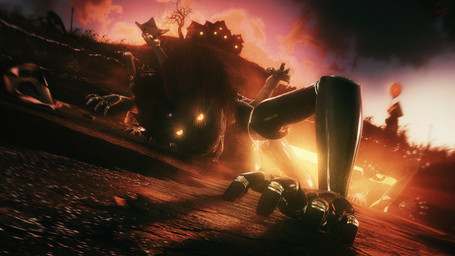 anthro breasts brown_hair cloud crossgender dutch_angle female glowing glowing_eyes hair holding_object horror_(theme) looking_at_viewer lying lying_on_ground machine medium_breasts mtf_crossgender multi_arm multi_limb not_furry on_front on_ground origami outside papercraft scenery solo lamoz571 disembowell_(modeler) red-eye_(modeler) it_(stephen_king) stephen_king_(copyright) pennywise_the_dancing_clown six_(little_nightmares) animatronic monster robot 16:9 2017 3d_(artwork) absurd_res digital_media_(artwork) hi_res source_filmmaker_(artwork) widescreen