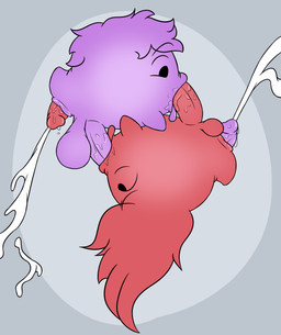 69_position all_the_way_through anal anal_fluids anal_penetration balls big_balls big_penis bodily_fluids cum cum_string duo genital_fluids genitals male male/male male_penetrated male_penetrating male_penetrating_male oral oral_penetration penetration penis penis_in_mouth saliva sex mikey6193 mario_bros nintendo boo_(mario) hi_res