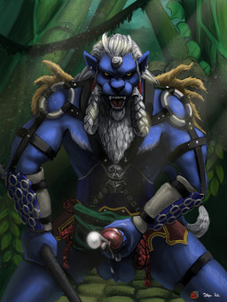 anthro armor ball_tuft balls big_balls big_penis blue_body blue_fur bodily_fluids bottomwear bottomwear_aside braided_hair clothed clothing clothing_aside cum cumming_at_viewer cumshot detailed_background ear_piercing ear_ring ejaculation erection fangs forest fur genital_fluids genitals glans hair humanoid_genitalia humanoid_penis loincloth loincloth_aside looking_at_viewer male masturbation melee_weapon muscular muscular_male orgasm partially_clothed penis penis_towards_viewer piercing plant polearm realistic ring_piercing roaring solo spear standing straps teeth tree tuft unconvincing_armor vines weapon white_body white_fur white_hair wide_stance yellow_eyes tlapa final_fantasy final_fantasy_x square_enix kimahri felid mammal ronso 2022 3:4 absurd_res colored detailed digital_media_(artwork) digital_painting_(artwork) hi_res painting_(artwork) portrait shaded