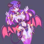 astaroth bat_wings black_sclera blue_hair blue_skin demon ear_piercing female hair horn jewelry long_hair looking_at_viewer navel piercing pointy_ears shinrabanshou simple_background solo spade_tail succubus thigh_highs wings yellow_eyes yukimura_tsubame
Rating: Questionable
Score: 4
User: AnacondaRifle
Date: March 15, 2014