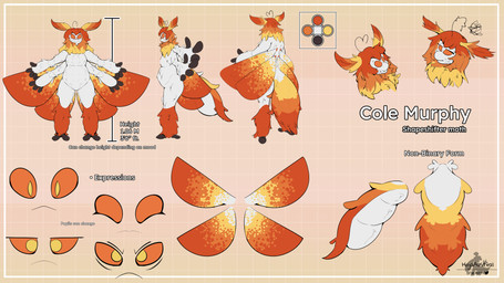 ambiguous_gender anthro solo text hojaastrale cole_murphy arthropod insect lepidopteran moth 16:9 4k absurd_res english_text hi_res widescreen
