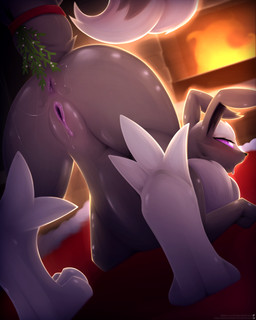 3_toes after_anal after_oral after_rimming anus ass_up blush bodily_fluids butt feet female feral fireplace genital_fluids genitals holidays humanoid_genitalia humanoid_genitalia_on_feral humanoid_vulva humanoid_vulva_on_feral looking_pleasured mistletoe mistletoe_on_tail paws plant presenting presenting_hindquarters raised_tail saliva saliva_on_anus saliva_string solo tail thick_thighs toes tongue tongue_out vaginal_fluids vulva visionaryserpent christmas eliza_(darkeeveeon) canid canine fox mammal 2025 4:5 absurd_res hi_res