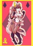 anthro bra clothed clothing female hair looking_at_viewer simple_background solo standing underwear wide_hips d.angelo canid canine fox mammal absurd_res hi_res