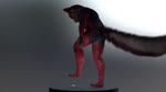 4_toes 5_fingers ambiguous_gender anthro barefoot black_hands black_pawpads blurred_background duo fangs featureless_crotch feet fingers fist fluffy fur humanoid_feet humanoid_hands long_tail looking_down macro micro nude pawpads plantigrade red_body red_fur sabertooth_(anatomy) stepped_on stomping tail teeth toes twoscale cocora_(furyfizz) ambiguous_species mammal rodent sciurid tree_squirrel 16:9 2017 3d_(artwork) 3d_animation animated blender_(artwork) digital_media_(artwork) no_sound short_playtime turntable_(animation) webm widescreen