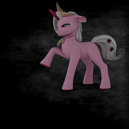 black_background crown ears_back female feral flower green_eyes headgear hooves horn jewelry mane narrowed_eyes necklace pink_body pink_horn pivoted_ears plant princess quadruped raised_hoof rose_(flower) royalty simple_background solo squint standing tail white_mane white_tail incitatuseclipse filly_funtasia mythology rose_(filly_funtasia) equid equine mammal mythological_creature mythological_equine unicorn 1:1 3d_(artwork) digital_media_(artwork) hi_res portrait