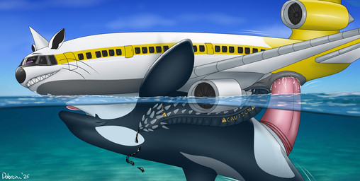 aircraft airplane anal anal_penetration animal_genitalia animal_penis big_penis black_body bodily_fluids cetacean_genitalia cetacean_penis dorsal_fin duo erection feral feral_on_feral feral_penetrated feral_penetrating feral_penetrating_feral fin genital_fluids genital_slit genitals huge_penis jet_engine machine macro male male/male male_feral male_penetrated male_penetrating male_penetrating_male markings open_mouth partially_submerged pectoral_fin penetration penile penile_penetration penis penis_in_ass precum sea sex spiked_penis spikes spikes_(anatomy) tapering_penis vehicle warning_sign water white_body year yellow_markings dolorcin mcdonnell_douglas acidthemd11 animate_inanimate aquatic cetacean dire_aircraft dire_machine dire_vehicle dolphin living_aircraft living_airplane living_machine living_vehicle mammal oceanic_dolphin orca toothed_whale 2025 dated hi_res