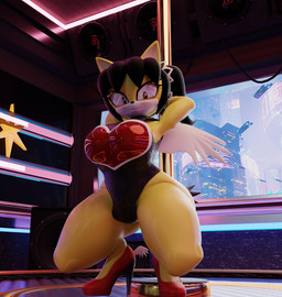 anthro black_nose clothing female footwear high_heels leotard looking_at_viewer pole shoes solo stripper_pole thick_thighs skippyarts coel3d_(modeler) sega sonic_the_fighters sonic_the_hedgehog_(series) honey_the_cat felid feline mammal 3d_(artwork) blender_(artwork) blender_cycles_(artwork) digital_media_(artwork) hi_res