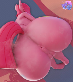 anthro anthrofied anus bent_over big_breasts big_butt breasts butt butt_focus faceless_anthro faceless_character faceless_female female genitals glistening glistening_body hair high-angle_view hooves huge_butt hyper hyper_butt innie_vulva long_hair musk pink_body pink_hair pink_tail plump_labia puffy_anus rear_view solo standing tail unguligrade vulva geodat friendship_is_magic hasbro my_little_pony pinkamena_(mlp) pinkie_pie_(mlp) earth_pony equid equine horse mammal pony 2025 3d_(artwork) digital_media_(artwork) hi_res watermark