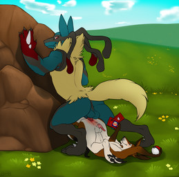 2014 anal anal_penetration anatomically_correct anthro anus balls butt canine dog-bone erection fur gay happy hi_res jackal kangaroo long_ears looking_back looking_down lucario lying male mammal marsupial mega_evolution mega_lucario nintendo nude on_back on_floor outside penetration penis pokemon_snap pokéball pokémon sex smile spikes standing video_games
Rating: Explicit
Score: 17
User: WiiFitTrainer
Date: June 26, 2014 2014 anal anal_penetration anatomically_correct anthro anus balls butt canine dog-bone erection fur gay happy hi_res jackal kangaroo long_ears looking_back looking_down lucario lying male mammal marsupial mega_evolution mega_lucario nintendo nude on_back on_floor outside penetration penis pokemon_snap pokéball pokémon sex smile spikes standing video_games
Rating: Explicit
Score: 17
User: WiiFitTrainer
Date: June 26, 2014