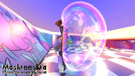 anthro black_bottomwear black_clothing black_legwear black_skirt black_stockings blouse bottomwear bubble checkerboard_floor clothing enjoyment exterior female grinding hiver_soldier inflatable jiggling latex latex_clothing latex_legwear latex_stockings legwear long_sleeves outside pushing rubbing shirt skirt soft_floor solo squeezing stockings surprised topwear wobble skeletorskeletonized c4d hiver 16:9 3d_(artwork) 3d_animation animated cinema_4d_(artwork) digital_media_(artwork) hi_res huge_filesize no_sound short_playtime video watermark widescreen