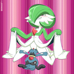 bite biting_lip blush bodily_fluids cum dominant duo evil_grin female feral genital_fluids genitals male naughty_face open_mouth orgasm orgasm_face rape_face sex smile vulva young young_male xierra099 nintendo pokemon gardevoir generation_3_pokemon generation_4_pokemon humanoid pokemon_(species) riolu 1:1 2026