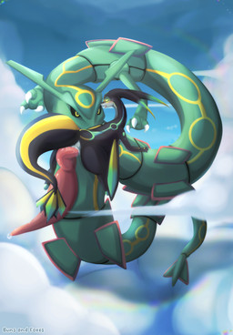 2_penises animal_genitalia animal_penis anthro bodily_fluids claws cloud duo eye_contact female genitals green_body hemipenes long_body looking_at_another male male/female multi_genitalia multi_penis penetration penile penile_penetration penis saliva size_difference sky sky_sex tongue tongue_out buns_and_foxes nintendo pokemon fan_character flygon generation_3_pokemon legendary_pokemon pokemon_(species) rayquaza absurd_res hi_res