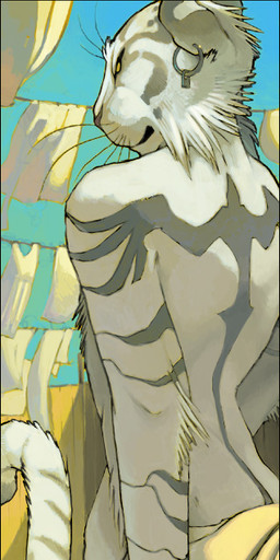 anthro bath ear_piercing male nude pawpads piercing seductive solo tail tattoo water whiskers oce felid feline leopardus mammal ocelot