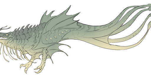 ambiguous_gender antennae_(anatomy) claws feral green_body green_scales open_mouth scales side_view simple_background solo teeth tentacles white_background lackofa mythology subnautica unknown_worlds_entertainment aquatic aquatic_dragon dragon mythological_creature mythological_scalie scalie sea_dragon_leviathan_(subnautica) 2023 digital_media_(artwork) hi_res