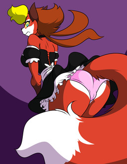 anthro big_butt blonde_hair breasts brown_hair butt cainesart canine carmesi clothing digital_media_(artwork) female fluffy_tail fox frown fur green_eyes hair las_lindas looking_back maid maid_uniform mammal panties panty_shot pink_panties red_fur side_boob skirt solo underwear white_fur
Rating: Questionable
Score: 15
User: rpgplayernz
Date: November 08, 2014 anthro big_butt blonde_hair breasts brown_hair butt cainesart canine carmesi clothing digital_media_(artwork) female fluffy_tail fox frown fur green_eyes hair las_lindas looking_back maid maid_uniform mammal panties panty_shot pink_panties red_fur side_boob skirt solo underwear white_fur
Rating: Questionable
Score: 15
User: rpgplayernz
Date: November 08, 2014