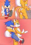 anal anal_penetration anthro clothing duo footwear forced interspecies male male/male male_penetrated male_penetrating male_penetrating_male penetration sex shoes surprise_buttsex surprise_sex surprised_expression mazilion sega sonic_the_hedgehog_(series) miles_prower sonic_the_hedgehog canid canine eulipotyphlan fox hedgehog mammal absurd_res comic hi_res