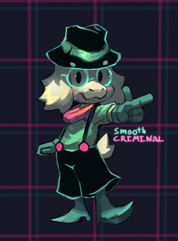 4_fingers anthro black_bottomwear black_clothing black_hat black_headwear bottomwear clothed clothing eyewear fingers footwear fully_clothed fur gesture glasses gloves green_clothing green_gloves green_handwear green_shirt green_topwear hand_gesture handwear hat headgear headwear male pointing pose round_glasses shirt solo tail text topwear white_body white_fur white_tail aestheticden deltarune undertale_(series) ralsei bovid caprine darkner goat mammal 2022 english_text full-length_portrait hi_res portrait