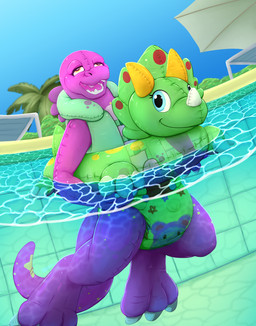 anthro chair clean_diaper clothed clothing diaper erection furniture genitals inflatable inflatable_diaper inflatable_transformation lounge_chair male open_mouth orgasm_face pattern_diaper plant pool pool_float pool_toy solo swim_ring_with_face swim_vest teeth tree umbrella water wearing_diaper secret_desires zoran animate_inanimate ceratopsian ceratopsid chasmosaurine dinosaur living_inflatable marginocephalian ornithischian prehistoric_species reptile saurischian scalie theropod triceratops tyrannosaurid tyrannosauroid tyrannosaurus tyrannosaurus_rex absurd_res hi_res