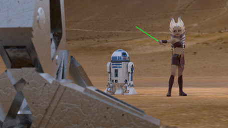adolescent bandeau blue_eyes blue_lekku bottomwear breasts clothing collarbone crop_top desert detailed_background female female_adolescent green_lightsaber holding_lighter holding_object lighter midriff miniskirt not_furry orange_body orange_skin outside shirt skirt small_breasts solo spacecraft topwear tube_top vehicle white_lekku young chedmax star_wars star_wars:_the_clone_wars ahsoka_tano alien humanoid togruta 16:9 3d_(artwork) daz_studio_(artwork) digital_media_(artwork) hi_res widescreen